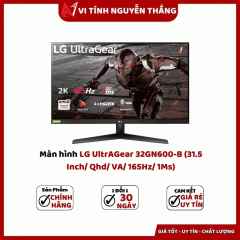 Màn hình LG UltrAGear 32GN600-B (31.5 Inch/ Qhd/ VA/ 165Hz/ 1Ms)