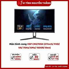 Màn hình cong VSP CM2705H (27Inch/ FHD/ VA/ 75Hz/ 6Ms/ 1500R/ Đen)