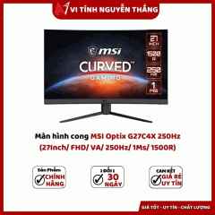 Màn hình cong MSI Optix G27C4X 250Hz (27Inch/ FHD/ VA/ 250Hz/ 1Ms/ 1500R)