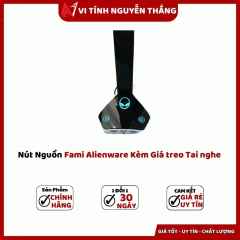 Nút Nguồn Fami Alienware Kèm Giá treo Tai nghe