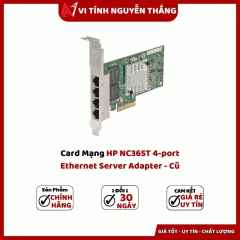 Card Mạng HP NC365T 4-port Ethernet Server Adapter - Cũ