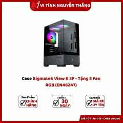 Case Xigmatek View II 3F - Tặng 3 Fan RGB (EN46247)