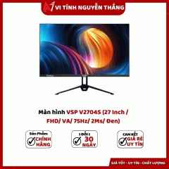 Màn hình VSP V2704S (27 Inch / FHD/ VA/ 75Hz/ 2Ms/ Đen)