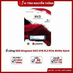 Ổ cứng SSD Kingston NV3 2TB M.2 PCIe NVMe Gen4