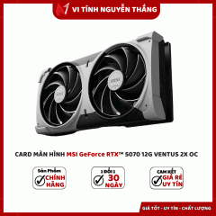 Card màn hình MSI GeForce RTX™ 5070 12G VENTUS 2X OC