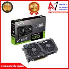 Card màn hình ASUS Dual RTX4060 8GB OC GDDR6