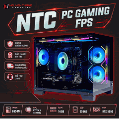 PC GAMING NTC FPS RYZEN 5 (B550 - RYZEN 5 5500X3D - RAM 16G - 256G NVME - VGA RTX 5050 8GB)
