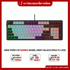 BÀN PHÍM CƠ DAREU EK98L GREY-BLACK (MULTI-LED)