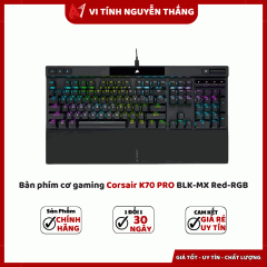 Bàn Phím Cơ Gaming Corsair K70 PRO BLK-MX Red-RGB