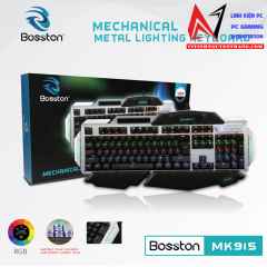 Bàn Phím Cơ Bosston Mk915 Led RGB - Blue Switch