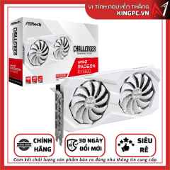 Card màn hình ASRock RX 6600 Challenger White 8GB (RX6600 Clw 8G)