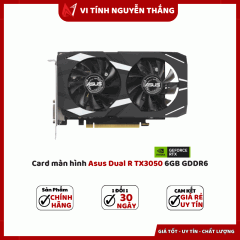 Card Màn Hình Asus Dual R TX3050 6GB GDDR6