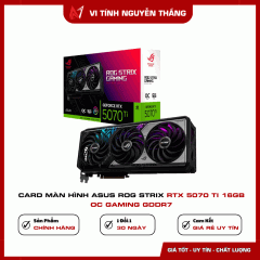 Card màn hình ASUS ROG Strix RTX 5070 Ti 16GB OC GAMING GDDR7
