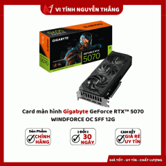 Card màn hình Gigabyte GeForce RTX™ 5070 WINDFORCE OC SFF 12G