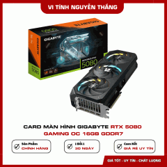 Card màn hình Gigabyte RTX 5080 Gaming OC 16GB GDDR7