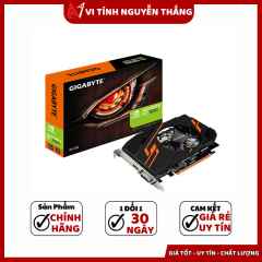 Card màn hình GIGABYTE GT 1030 OC-2Gi (2GB GDDR5, 64-Bit, Dvi+Hdmi) 