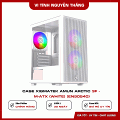 Case Xigmatek Amun 3F Arctic - M-ATX (White) (EN90540)