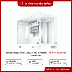 Case Xigmatek AQUA ML Arctic - M-ATX (White) (EN90045)