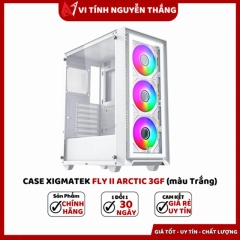 Case XIGMATEK Fly II Arctic 3Gf (Màu Trắng)