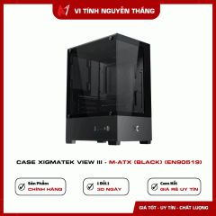 Case Xigmatek View III - M-ATX (Black) (EN90519)