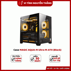 Case MAGIC AQUA-M Ultra M-ATX (Black)