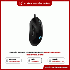 Chuột Game Logitech G403 Hero Gaming (Usb/RGB/Đen)