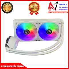 Tản nhiệt nước Coolerman V-240 RGB (White)