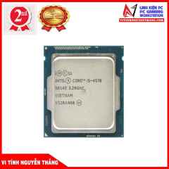 CPU INTEL CORE I5 4570 3.2Ghz Sk1150 - Cũ