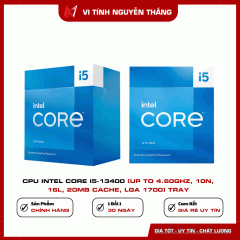 CPU INTEL CORE I5-13400 (Up To 4.60Ghz, 10N, 16L, 20Mb Cache, LGa 1700) Tray