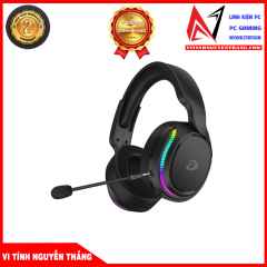 Tai Nghe Không Dây Dareu A710 RGB Wireless Black/ White 