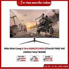 Màn hình Cong E-Dra EGM27C240S (27Inch/ FHD/ VA/ 240Hz/ 1ms/ 1650R)