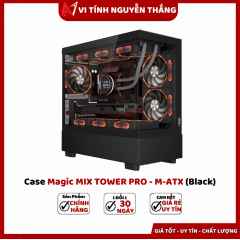 Case Magic MIX TOWER PRO - M-ATX (Black)