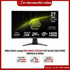 Màn hình cong MSI MAG 274CXF (27 inch/ VA/ FHD/ 280Hz/ 0.5Ms)