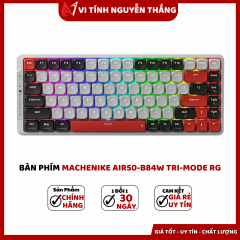 Bàn Phím Machenike Air50-B84W Tri-Mode Rg