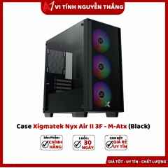 Case Xigmatek Nyx Air II 3F - M-Atx (Black) 