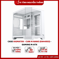 Case XIGMATEK - Cubi M Nano (En44953) - Gaming M-ATX White