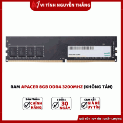 Ram Apacer 8GB DDR4 3200MHz (Không Tản)