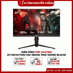 Màn hình VSP VA2718G (27 inch/ FHD/ VA/ 180Hz/ 1ms/ 1500R/ Black)