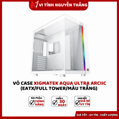 Vỏ case XIGMATEK AQUA ULTRA ARCIIC (EATX/Full Tower/Màu trắng)