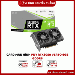 Card màn hình PNY RTX3050 VERTO 6GB GDDR6