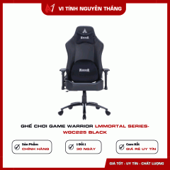 Ghế chơi game Warrior lmmortal Series-WGC225 Black