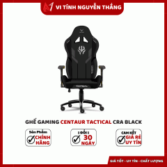 GHẾ GAMING CENTAUR TACTICAL CRA BLACK