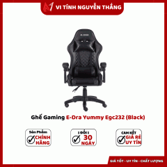 Ghế Gaming E-Dra Yummy Egc232 (Black)