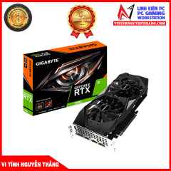 Card màn hình GIGABYTE RTX 2060 Windforce OC - 12GD (12GB GDDR6, 192-Bit, Hdmi+Dp, 1X8-Pin) - Cũ