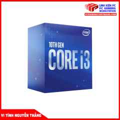  CPU INTEL CORE I3-10100 4 Cores 8 Threads 4.3Ghz Turbo - Box Chính Hãng