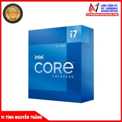 CPU INTEL CORE I7-12700F (Up To 4.8Ghz, 12 Nhân 20 Luồng, 25Mb Cache, 125W) Box Chính Hãng