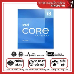 CPU INTEL CORE I3-13100 (Up To 4.5 Ghz 4 Nhân 8 Luồng Socket 1700) Box Chính Hãng