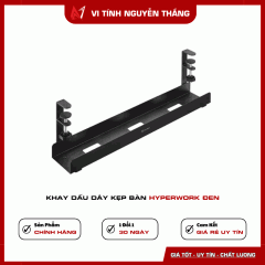 Khay Dấu Dây Kẹp Bàn Hyperwork Đen