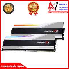 Ram G.Skill Trident Z5 RGB 64GB (32GBx2) 6400Mhz DDR5 (White)