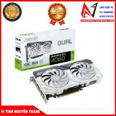 Card màn hình ASUS Dual RTX4060 8GB OC White